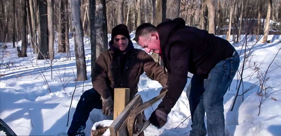 Indigenous Mi’kmaq psychic Shawn Leonard visits Kanesatake First Nation during Spirit Talker tv series